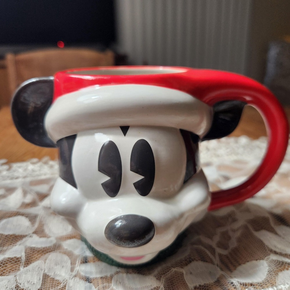 Vintage Disney's‎ Mickey Mouse Head Coffee Mug